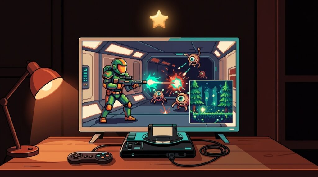 Homebrew de Mega Drive: Xeno Crisis, Tanglewood y más